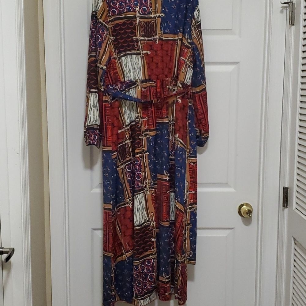❣️Shein multi color long sleeve dress - Picture 3 of 9